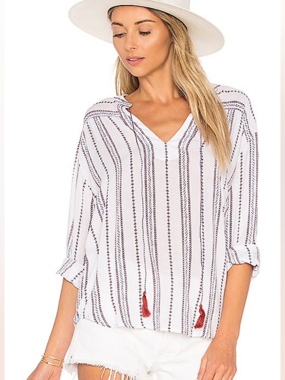 RAILS Emily Top In Braided Stripe Size Small